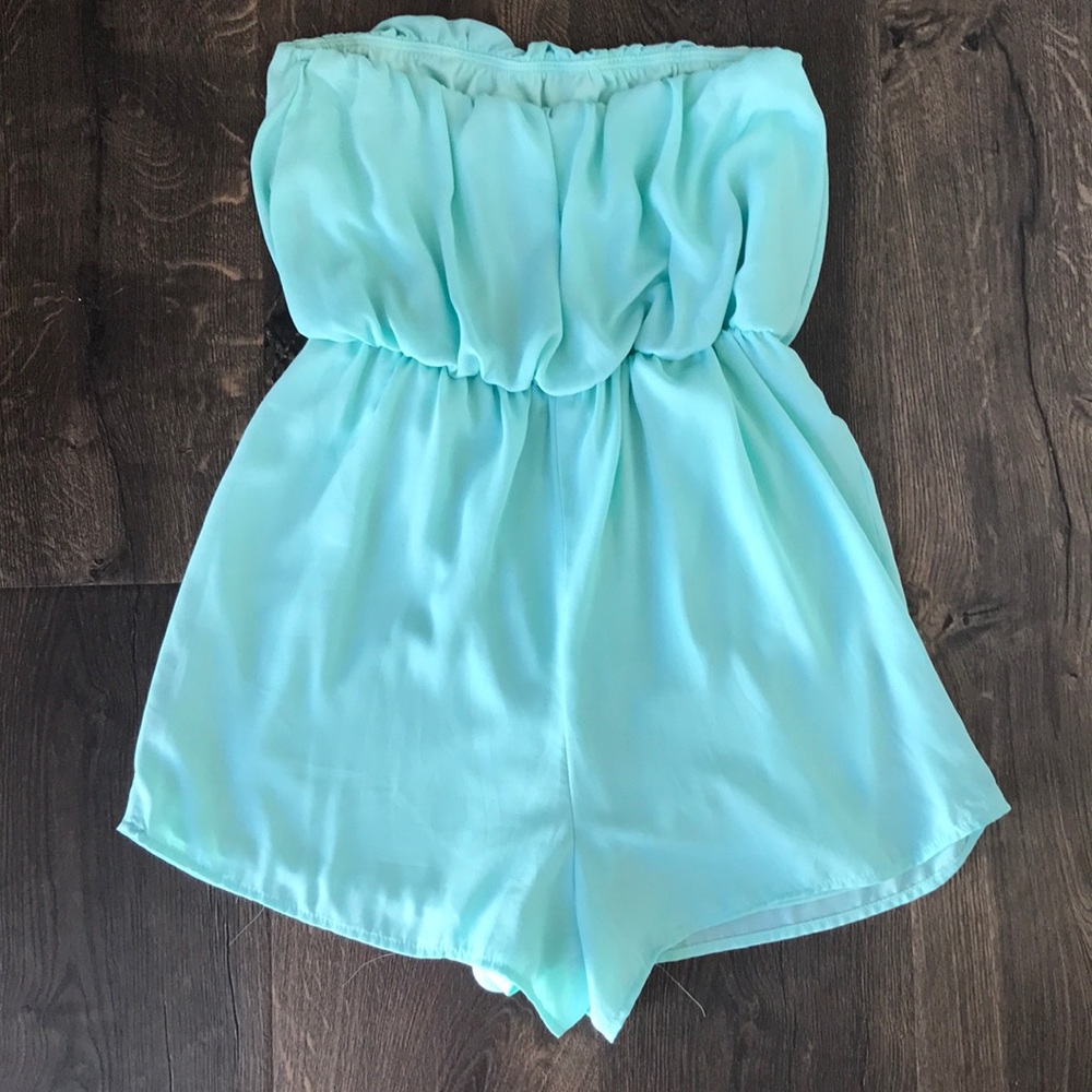 Strapless romper - Picture 3 of 3